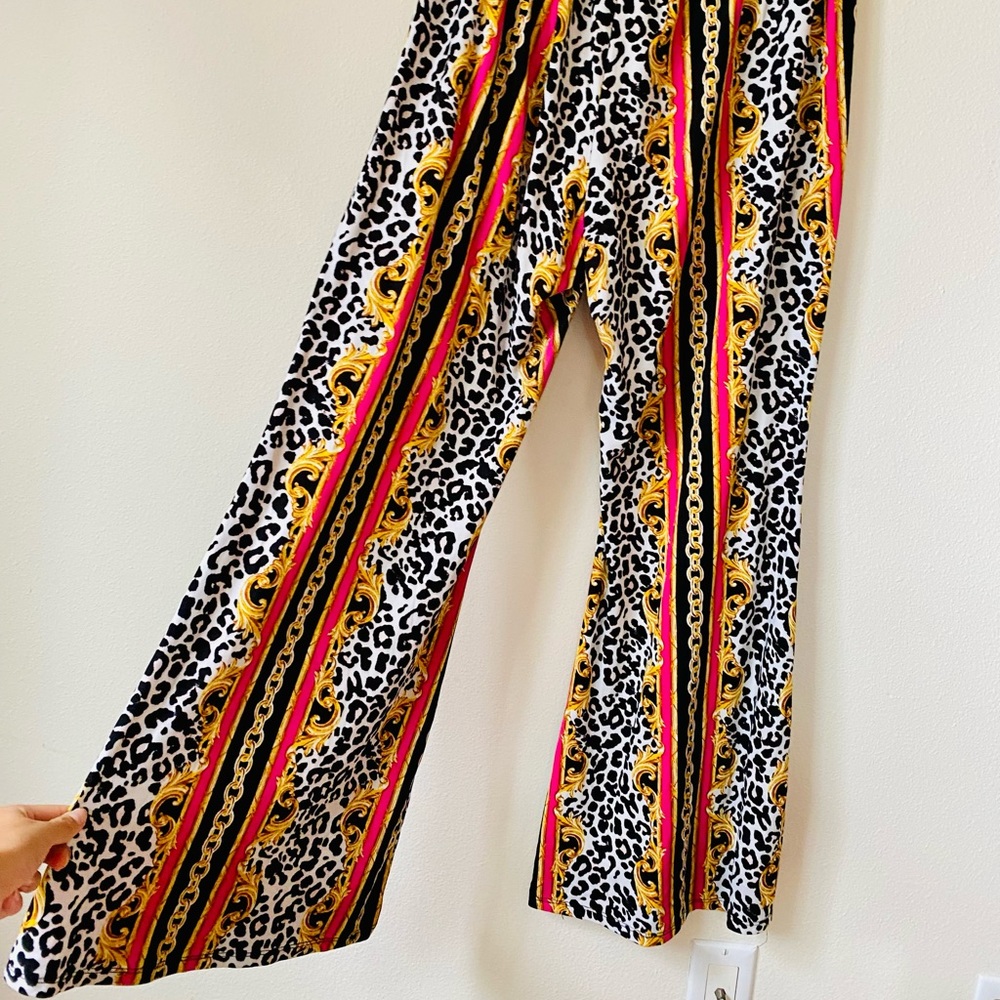 Versace Inspired Flare Pants